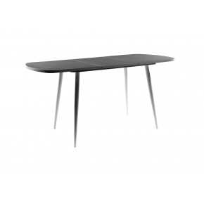 Стол ВВР Раздвижной пластиковый Будда/белый/белый конус 110-150/70